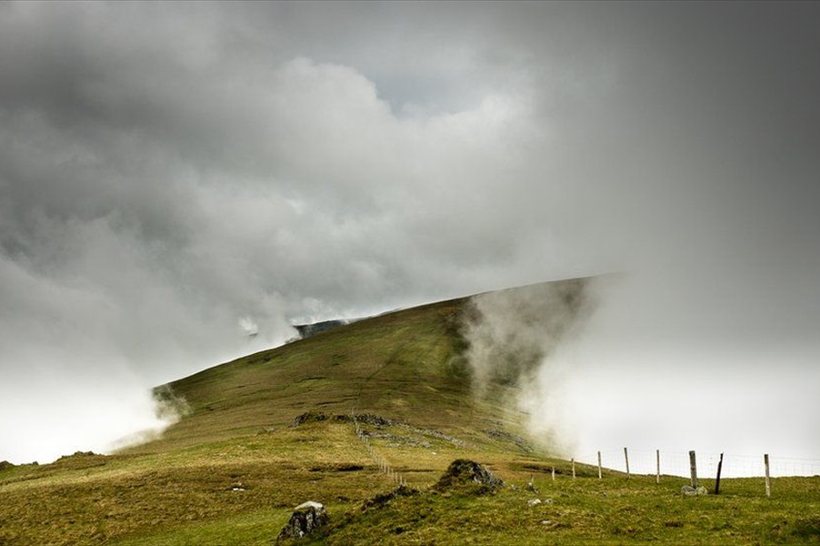 Cloud Tunnel In Norrth Wales