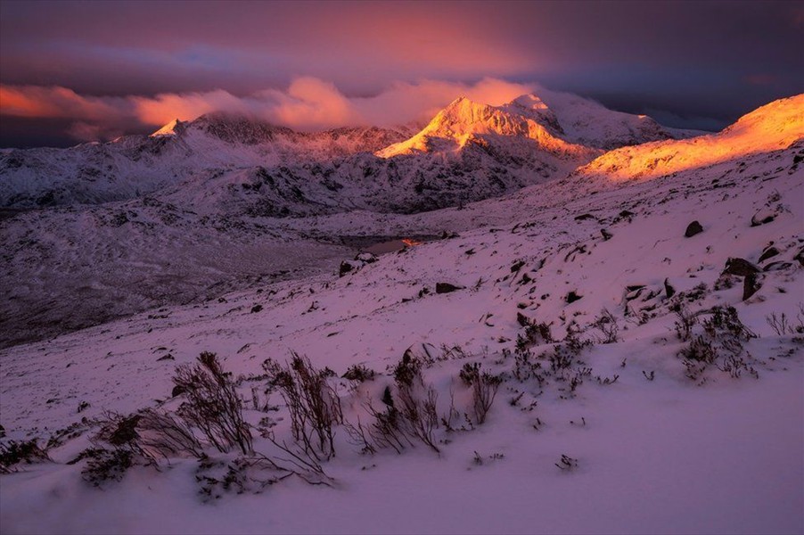 Winter Sunrise - Snowdon England